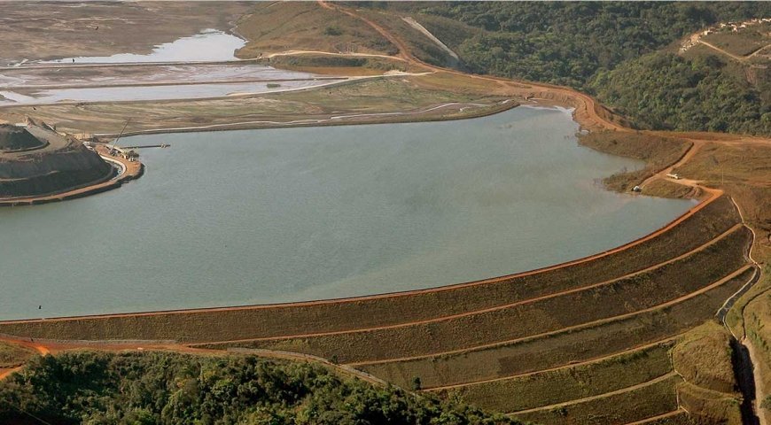 Descaracterização de Barragem de rejeitos de mineração