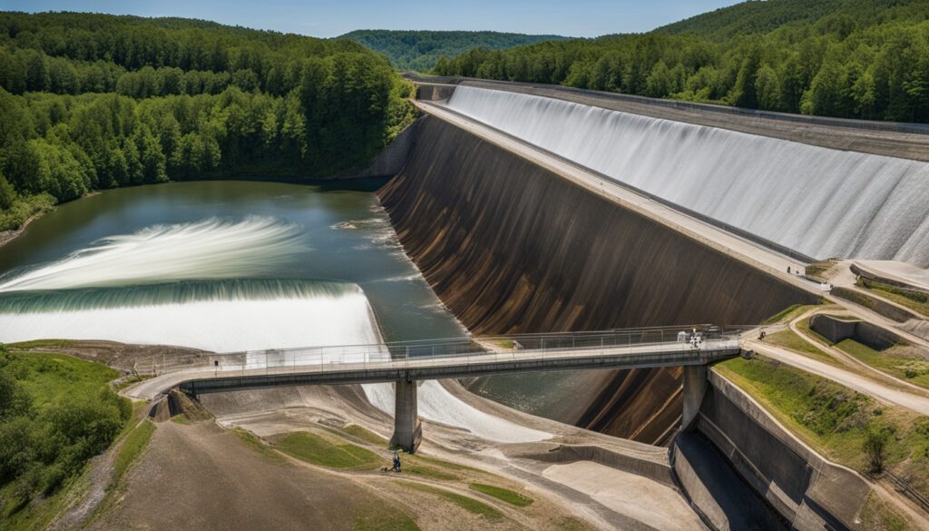 descaracterização de barragem